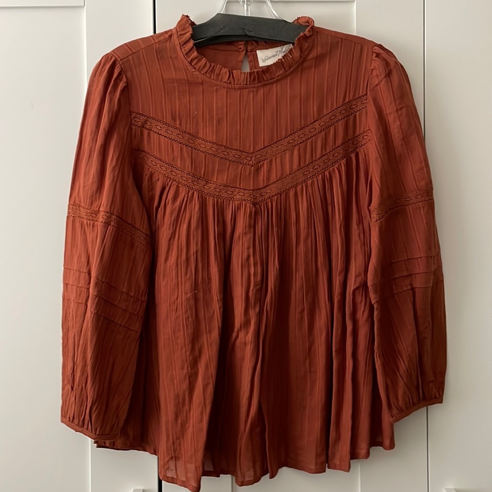 Universal Thread Goods Co. (from Target) Orange Tunic Top